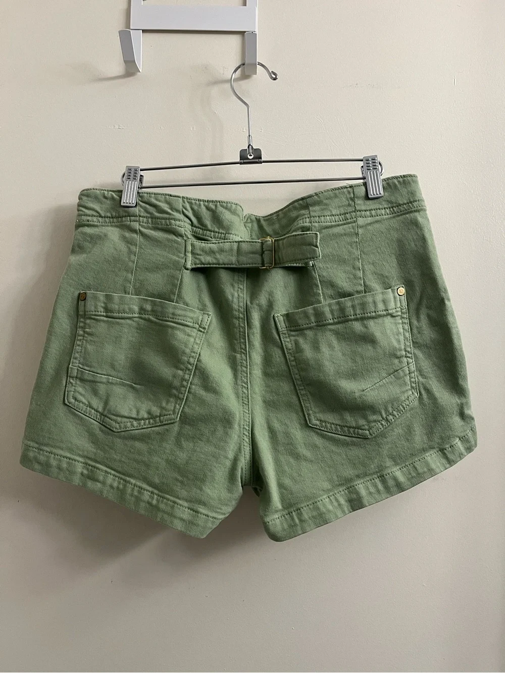 Anthropologie Pilcro Kit Utility Shorts in Green Size 30